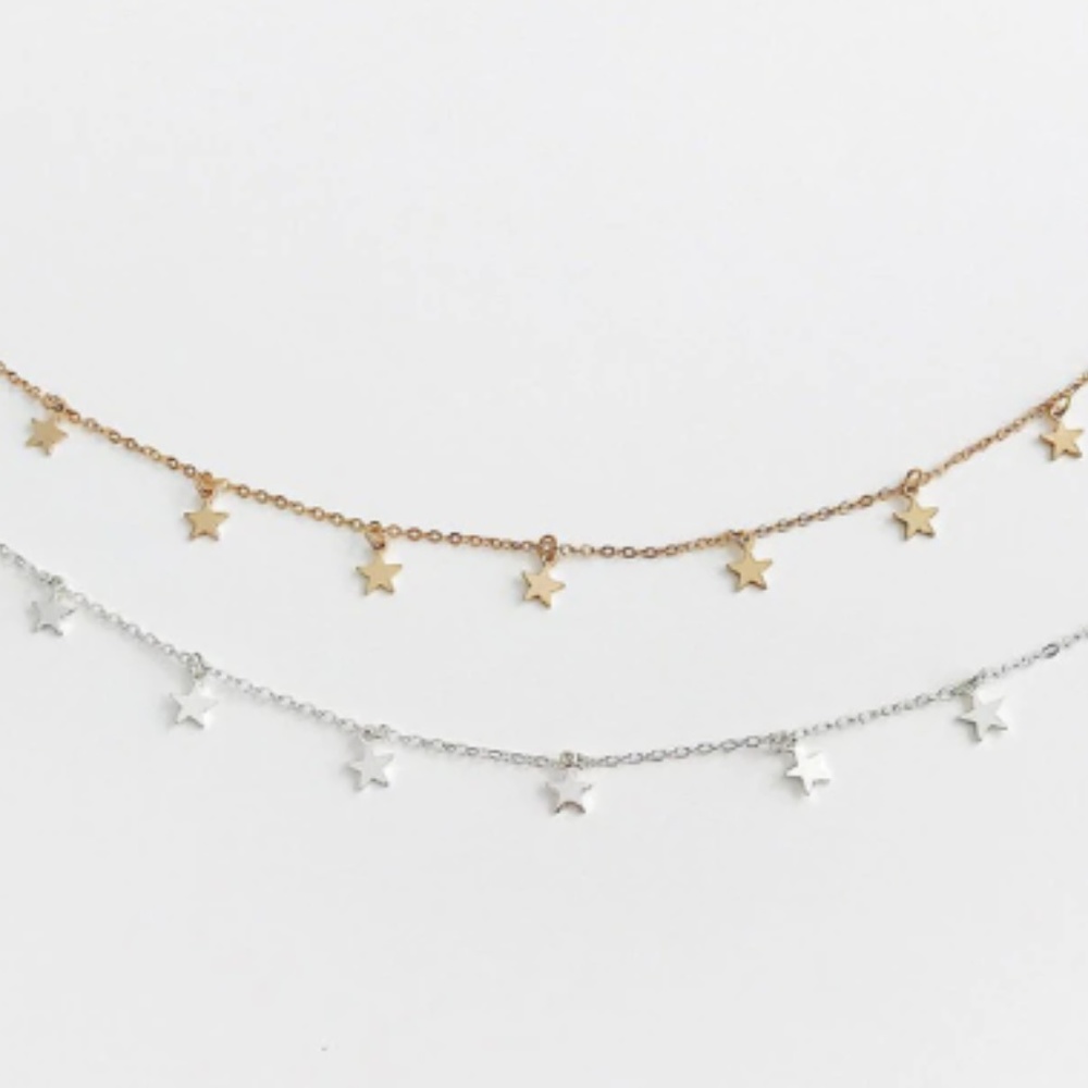 NEW BOHO Star Choker Necklace - Picture 3 of 3